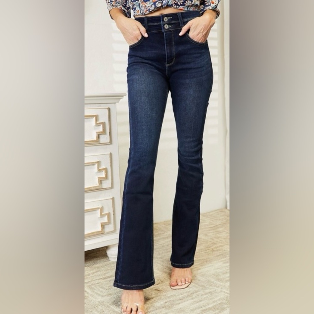 KanCan Arlington Heights Utility bootcut jeans